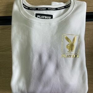 BRAND NEW PLAYBOY CREWNECK SIZE SMALL
